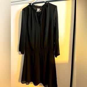 J. Crew black mercantile dress